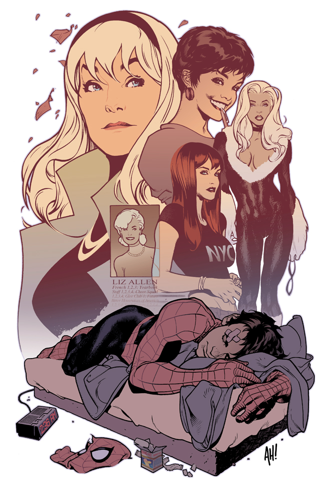 Spidey__s_Women_by_AdamHughes.jpg