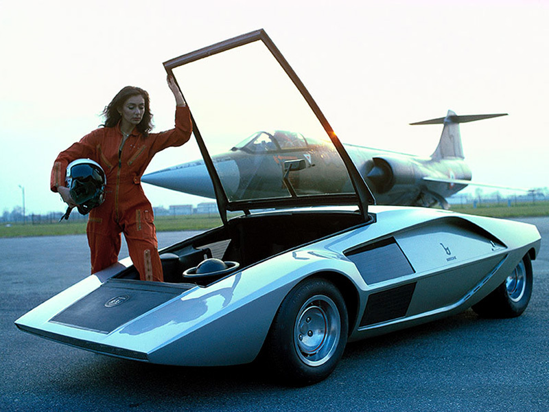 The Lancia Stratos Zero 1970, nothing but speed and violence.jpg