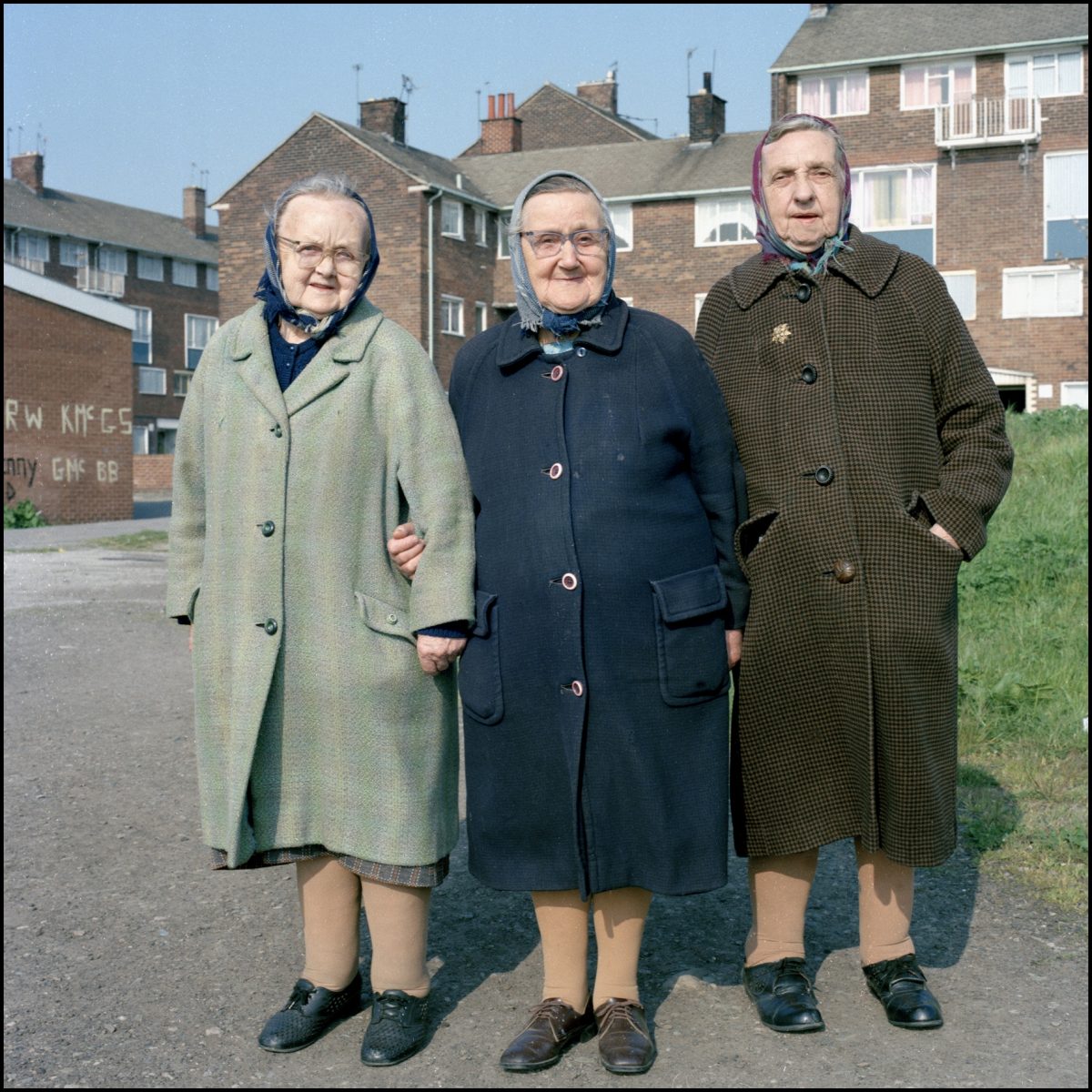 Carrie Rosie, Rose and Claire Norris, 1987.jpg