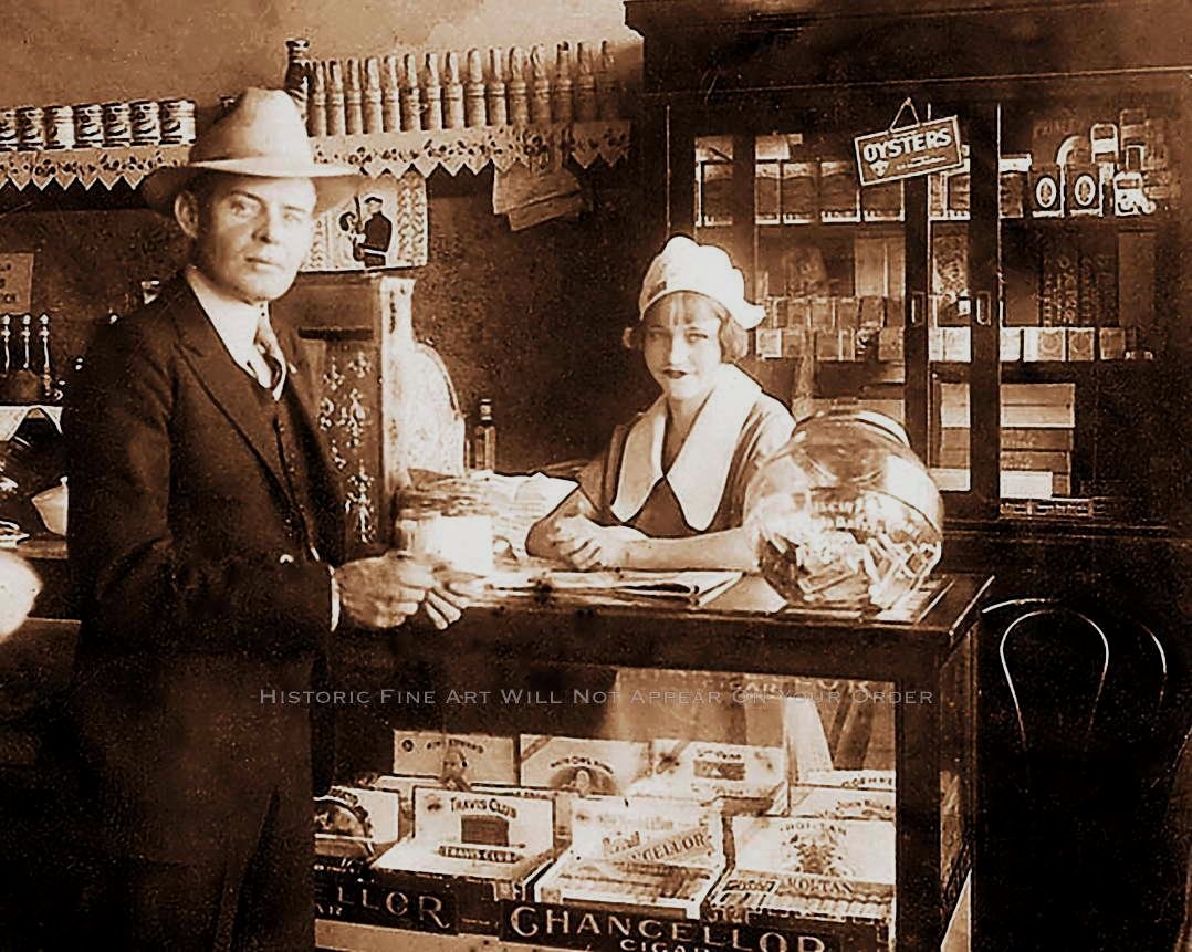 Bonnie Parker, Before she went all Bonnie and Clyde. She worked as a waitress in Marco's Cafe, Dallas. 1929.jpg