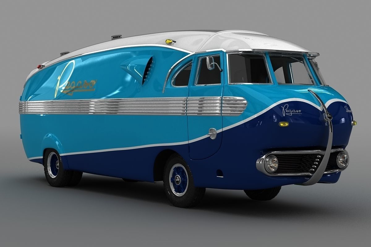 The uber quirky 1952 Pegaso Bacalao (codfish), which was intended as racing support vehicle for the sexy Pegaso Z102..jpg