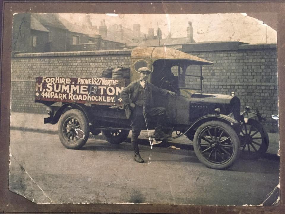 My grandfather in Birmingham England. Not sure of the year, probably 1920s or 30s.jpg