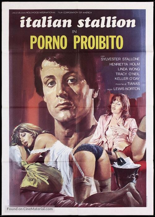 Sylvester Stallone in his first starring role, The Party at Kitty and Studs 1970.jpg