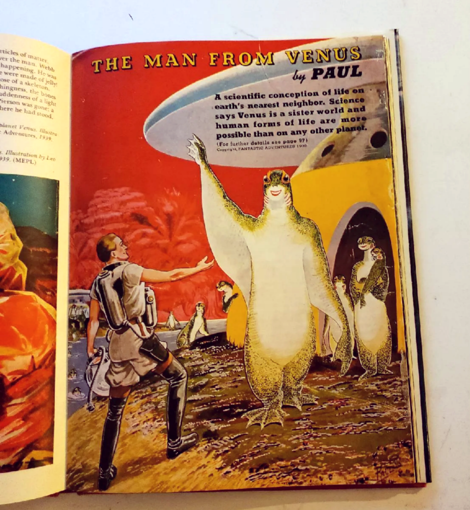 Human forms of life are more possible on Venus than any other planet, according to Science. (UFOs - the Greatest Mystery 1979).png