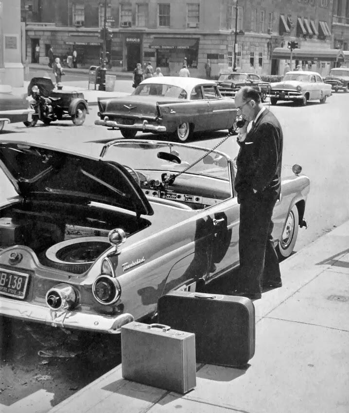 Calling from the car, 1959.jpg