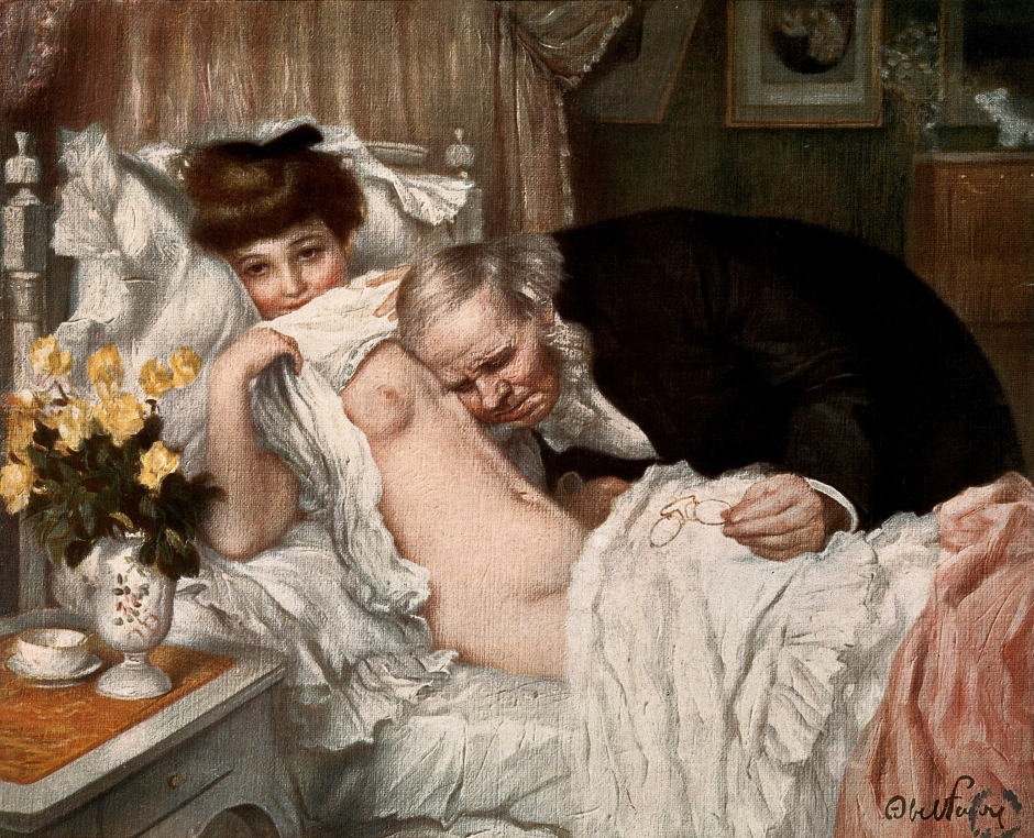 The Examination by Jules-Abel Faivre. c.1898.jpg
