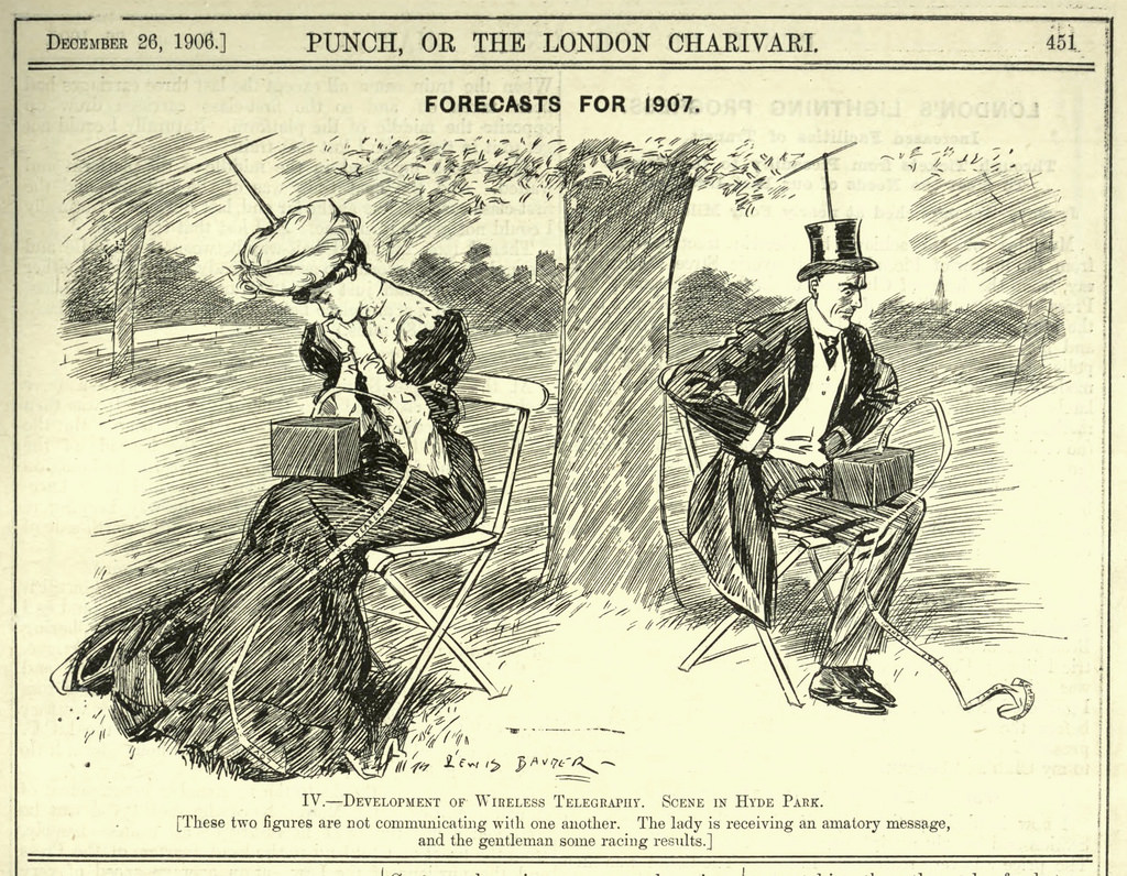 [1906] An old magazine illustration showing how the telegraph could make people less sociable.jpg