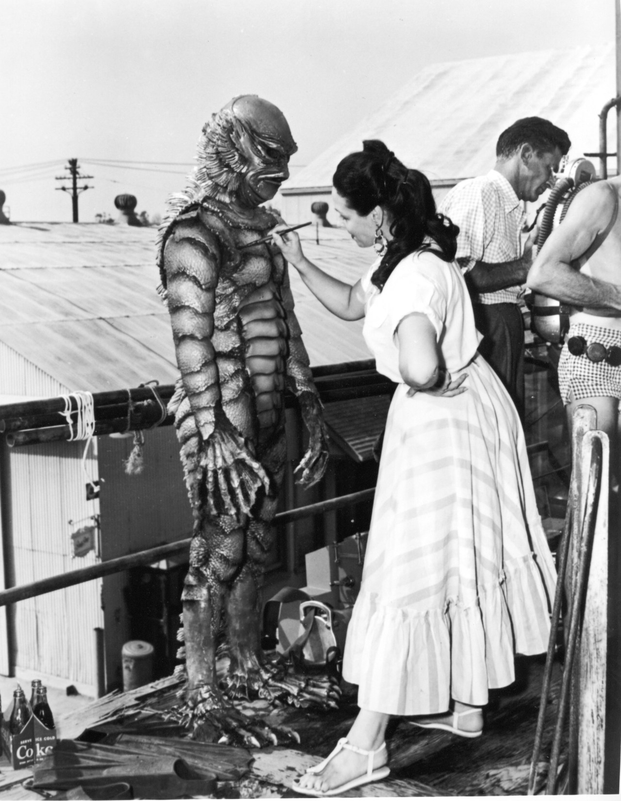 Millicent Patrick, the makeup artist who designed the Creature from the Black Lagoon (1953).jpg