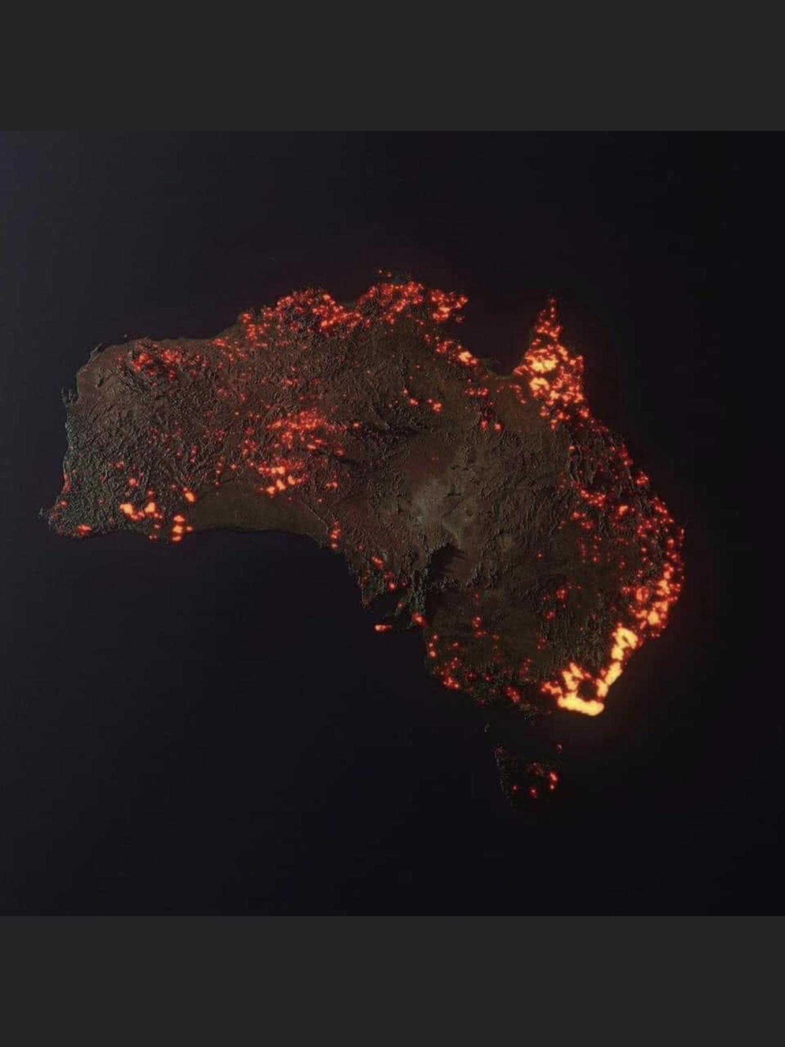 3D visualisation of the fires in Australia, made from NASA satellite data.jpg