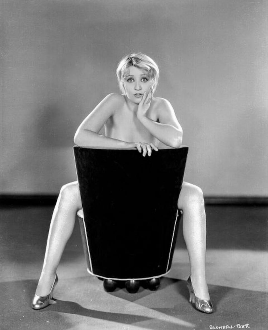 This photo of Joan Blondell from 1932 was banned for indecency.jpg