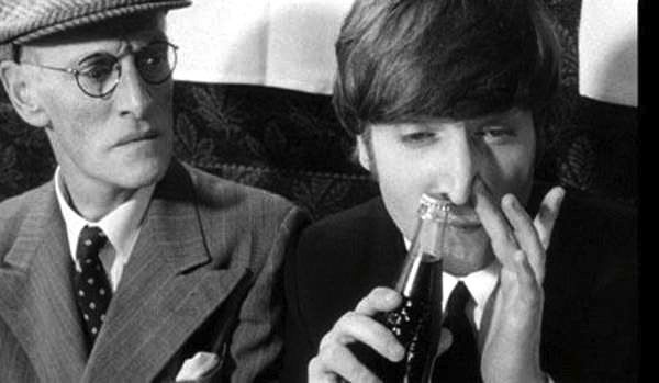 John Lennon sniffing Coke (1964).jpg
