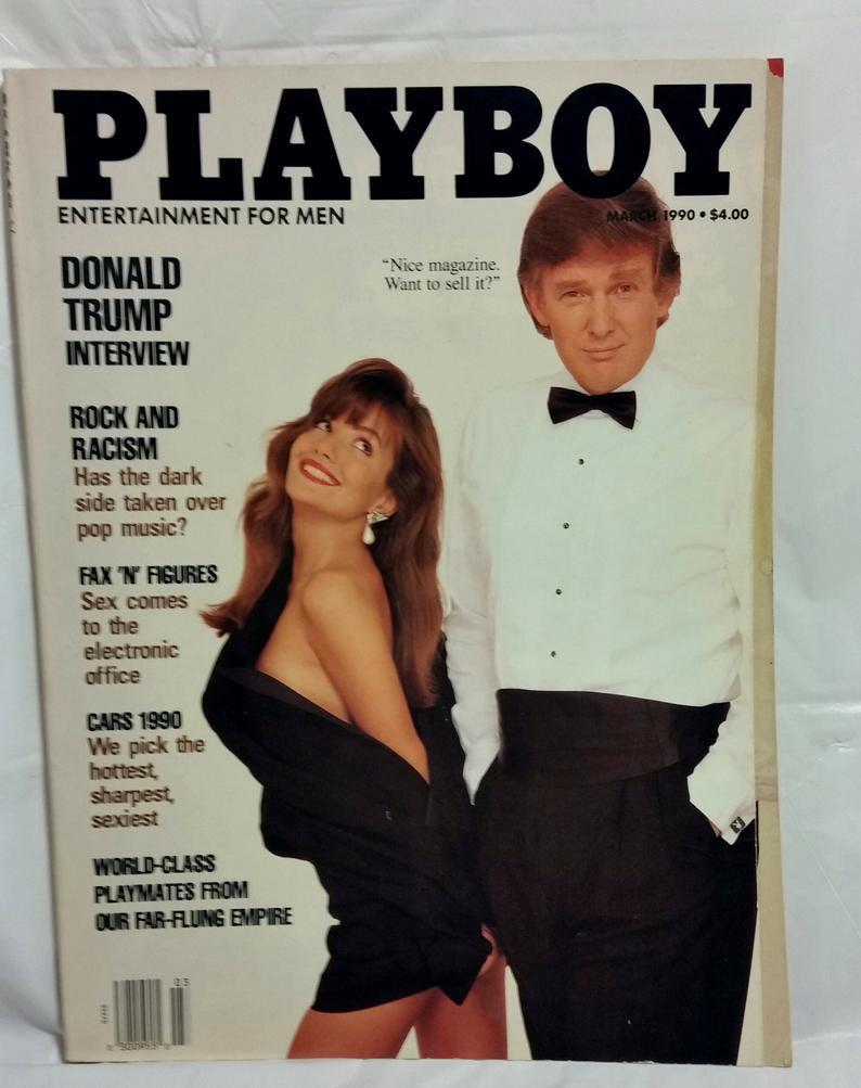 POTUS on the cover of Playboy, 1990.jpg