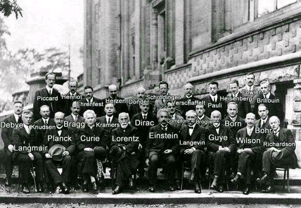 1927 Solvay Conference on Quantum Mechanics.jpg