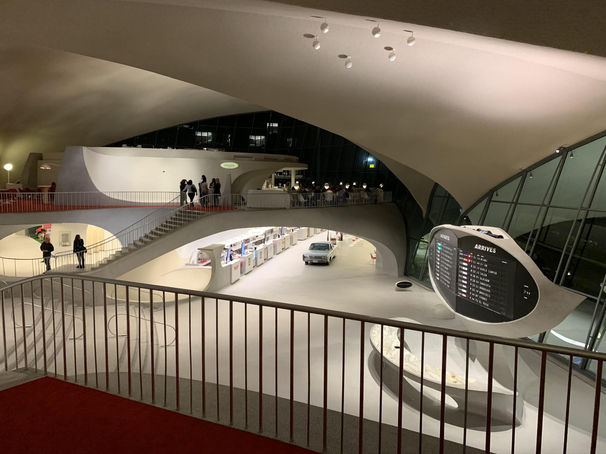 Old TWA terminal at JFK, now a hotel.jpg