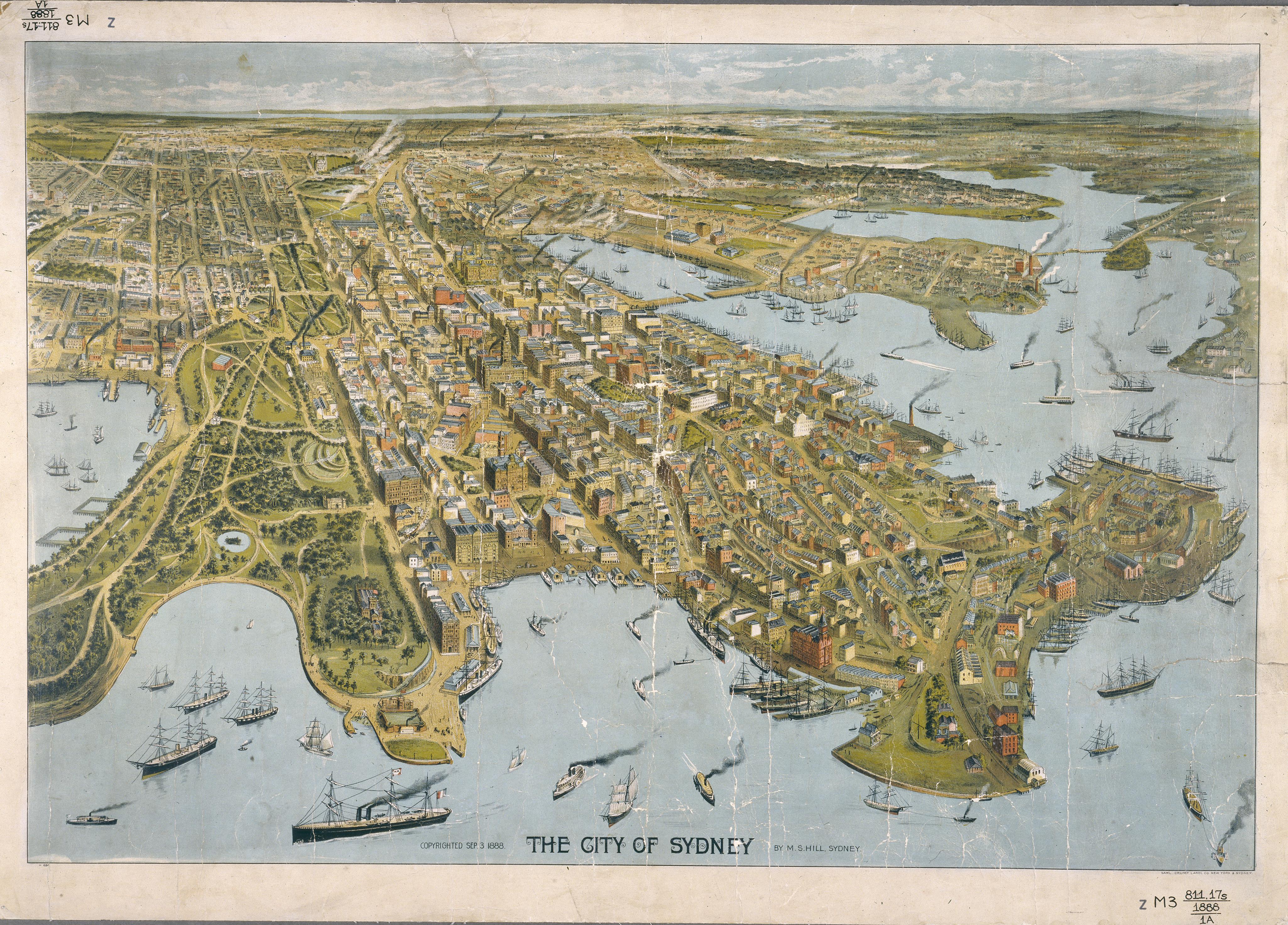 Awesome bird's eye view of Sydney from 1888.jpg