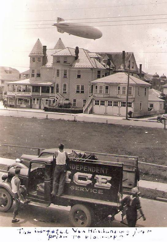 The Hindenburg passing over Wildwood, NJ just prior to exploding. May 6, 1937.jpg