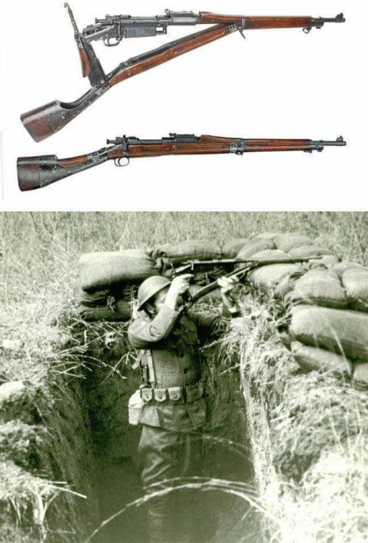Springfield Guiberson Periscope trench rifle. World War 1.jpg