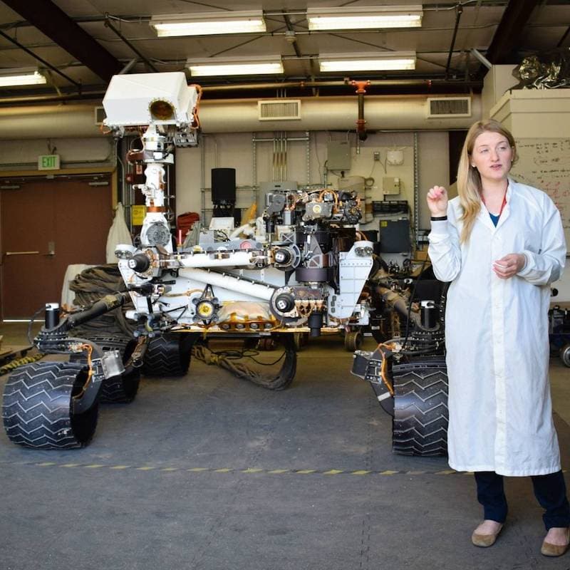 The Mars rover, human for scale.jpg