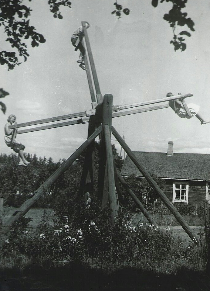 Village swing in Finland. 1950s.jpg
