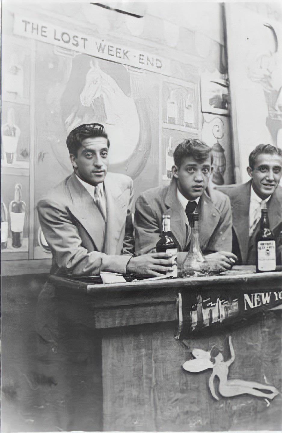 My grandfather (center) and his wiseguy buddies, early 1950s.jpg