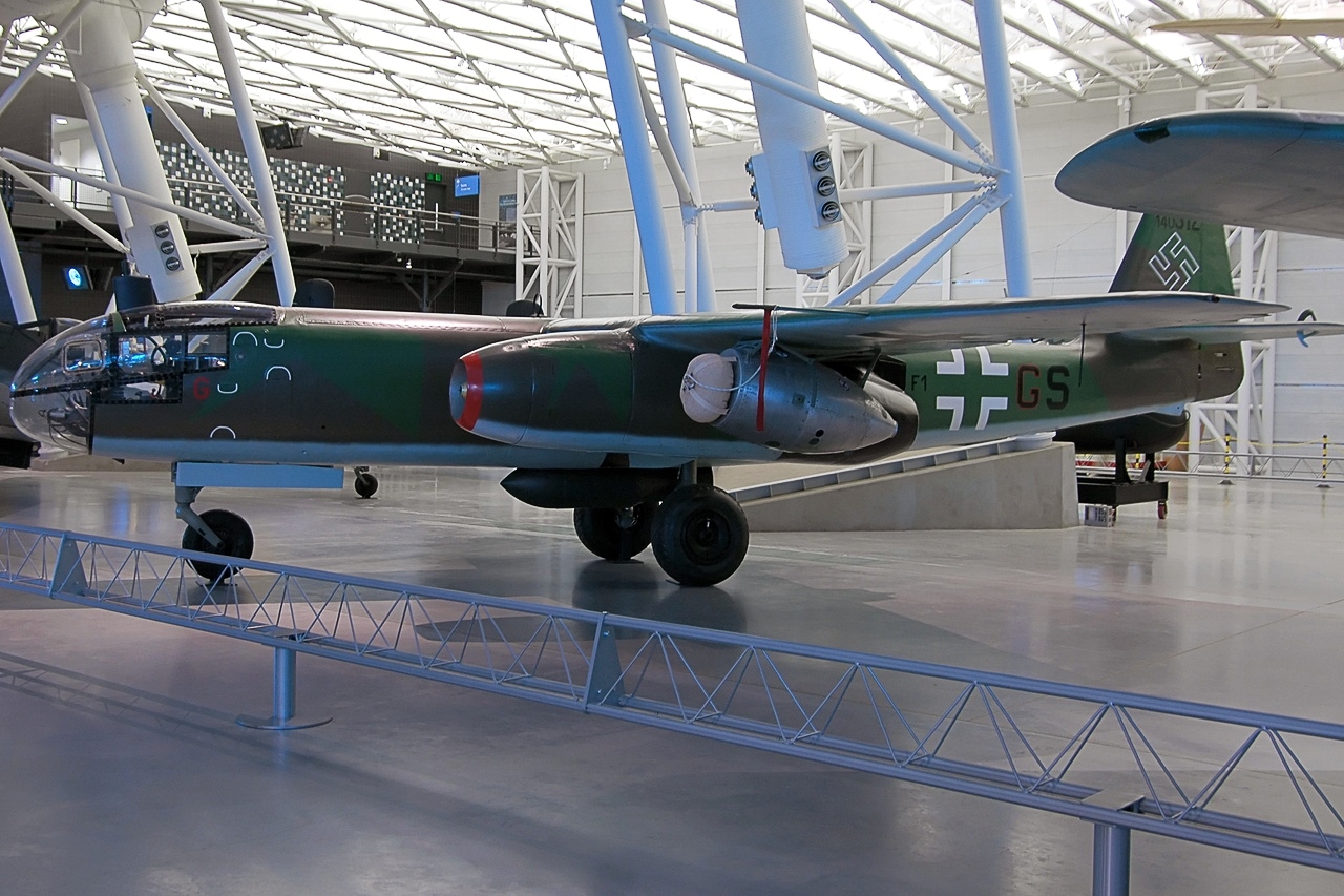 This jet (the Arado A24) flew in 1943 and was the first ever jet bomber.jpg