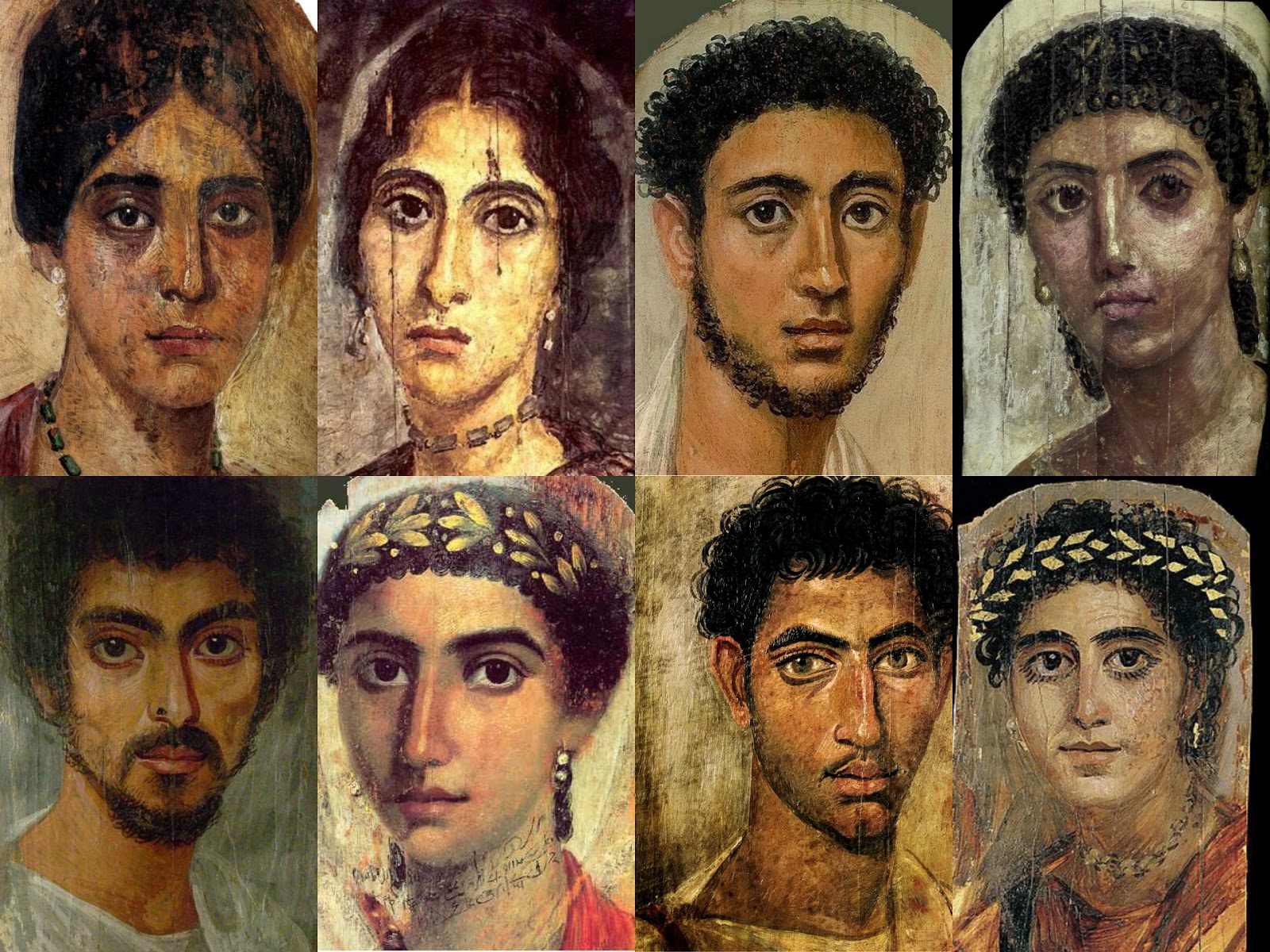The Fayum funerary portraits, from Greco-Roman Egypt.jpg