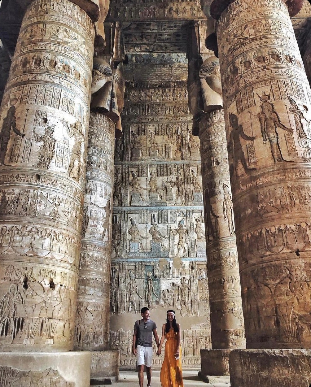 The temple of Goddess Hathor (One of the most preserved temple in the world).jpg