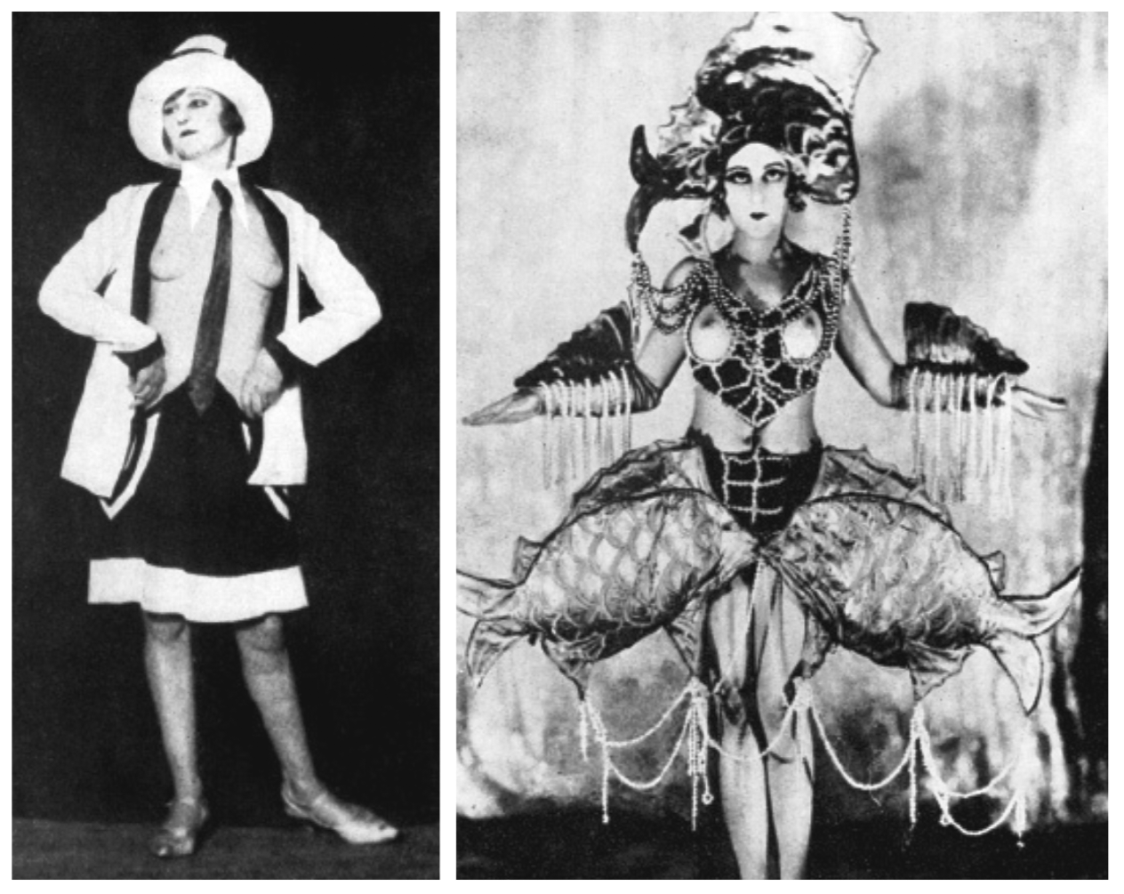 Futuristic fashions from James Klein's revue Everyone Naked, Berlin, 1927.png