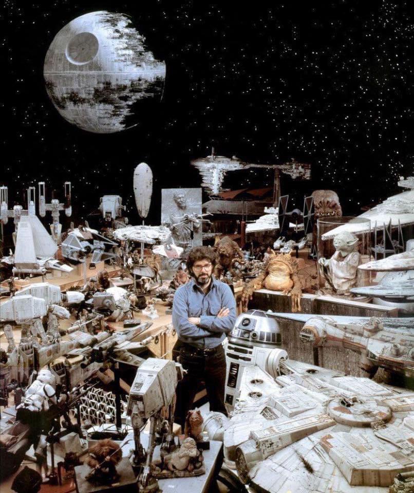 George Lucas before CGI, 1984.jpg