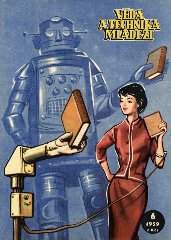 Science and Technology for Youth Czechoslovak magazine cover, 1959.jpg
