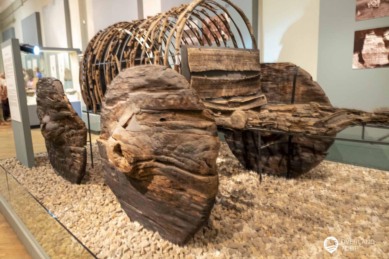 This incredibly preserved 4,000 year old wagon made of just oakwood, unearthed in the Lchashen village near Lake Sevan, Armenia. It is among oldest wagons in the world.jpg