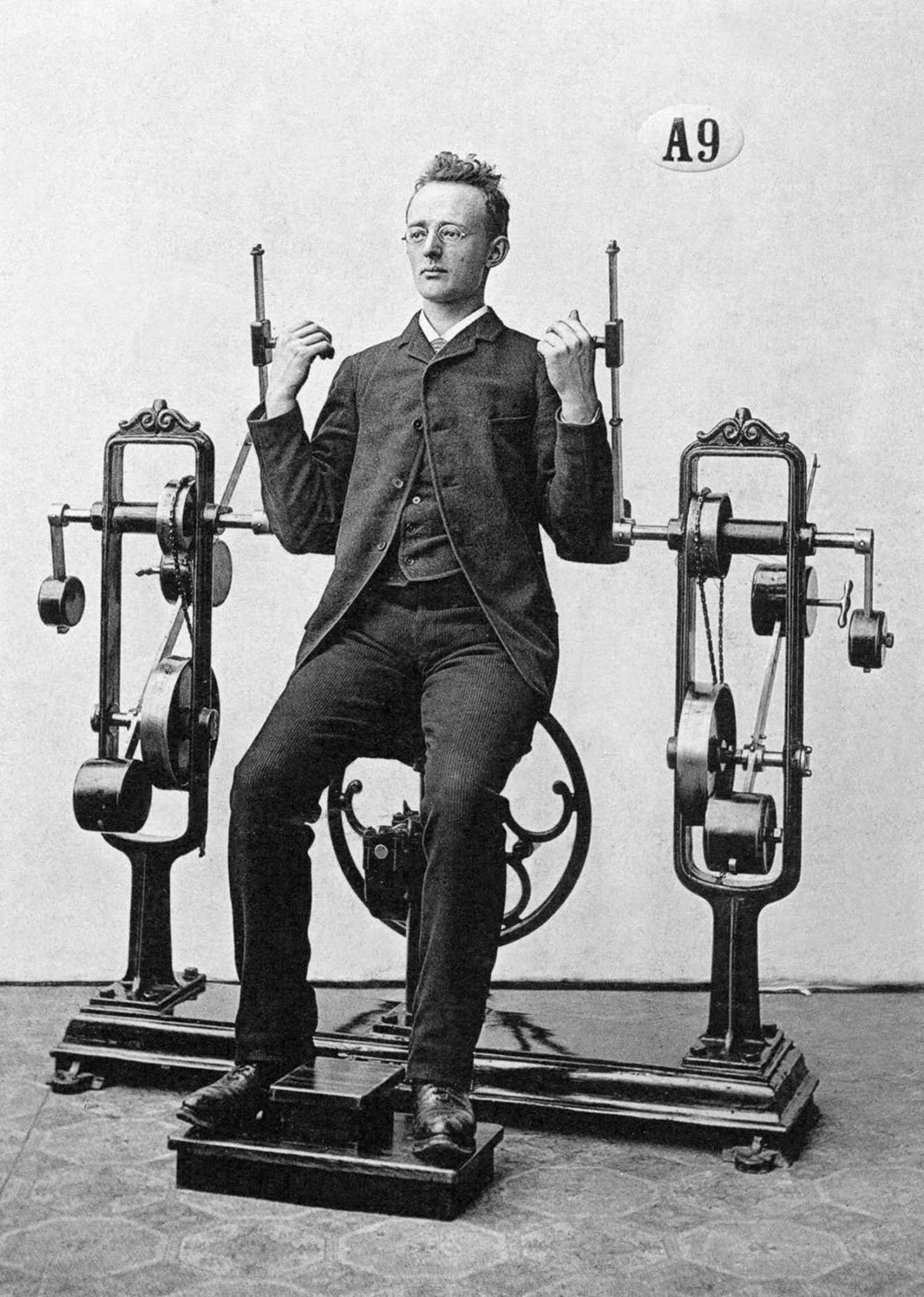 The gym machine designed by Dr. Gustav Zander, 1892.jpg