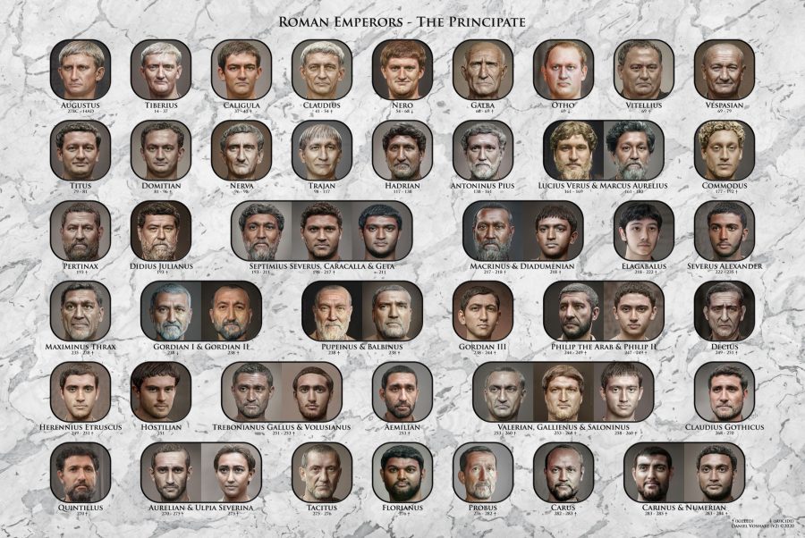 An artists' representation of what various Roman emperors would have actually looked like.jpg