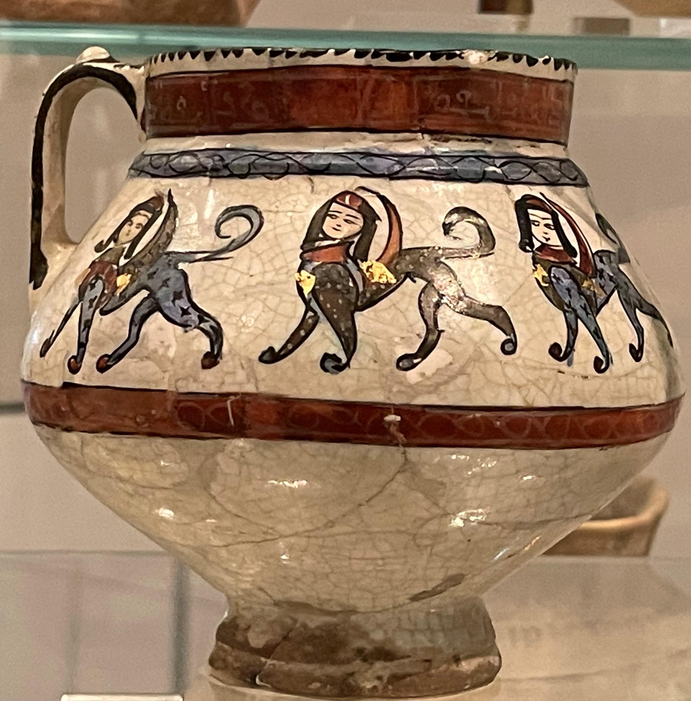 Glazed Cup with Female Sphinxes, Mesopotamia-Levant, c. 100 BCE.jpg