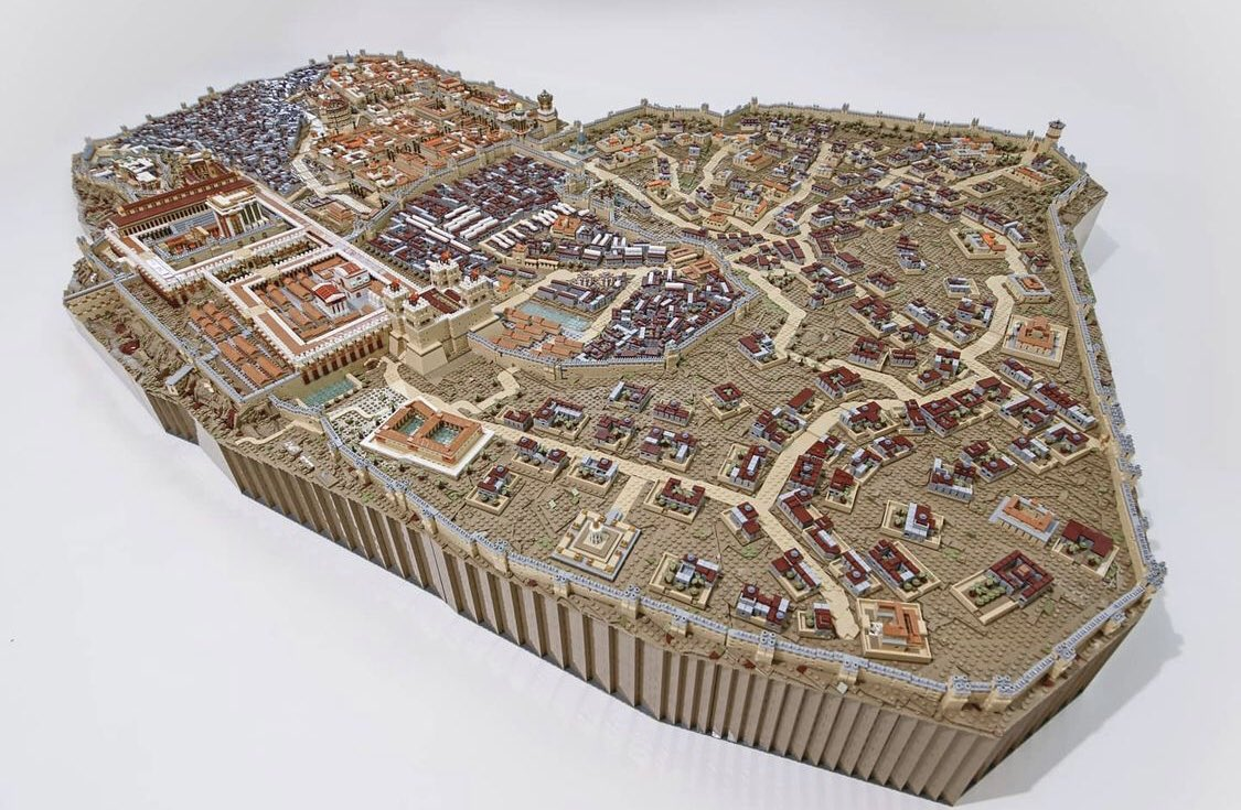 Lego reconstruction of Jerusalem in the 1st c. AD by Rocco Buttliere.png