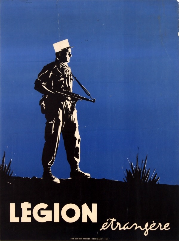 Recruitment poster for Légion Étrangère (French Foreign Legion), 1959.jpg