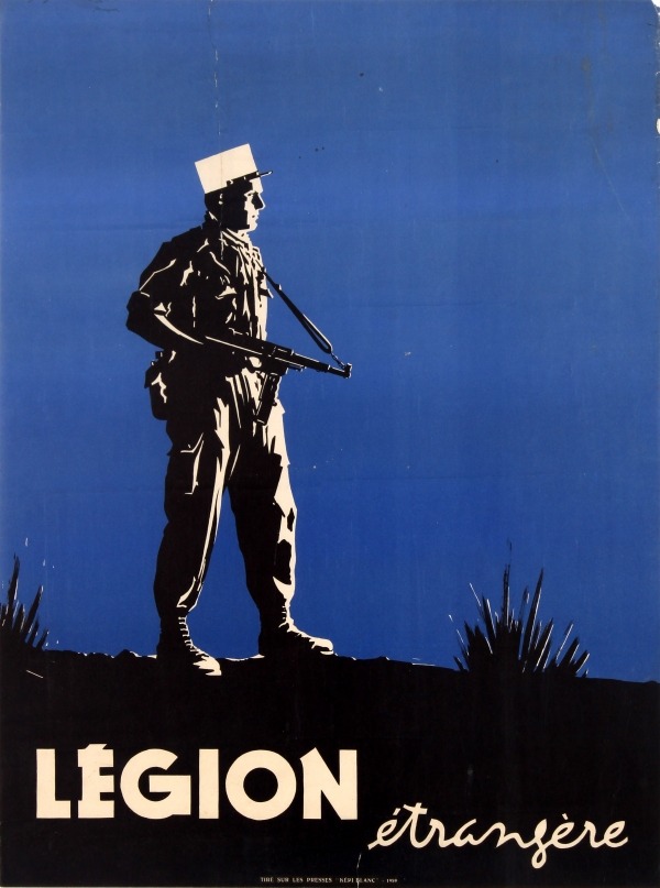 Recruitment poster for Légion Étrangère (French Foreign Legion), 1959.jpg