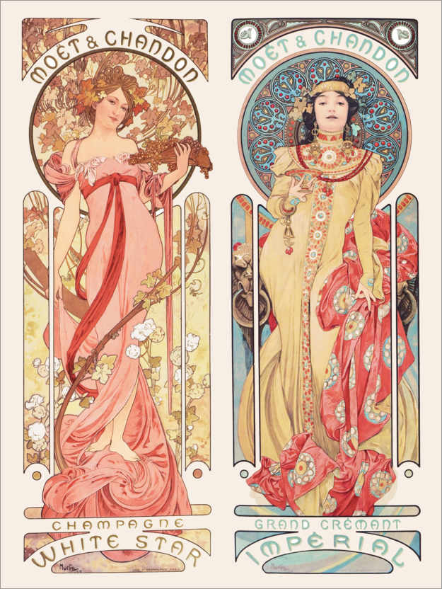 Moet & Chandon old poster, 1899.jpg