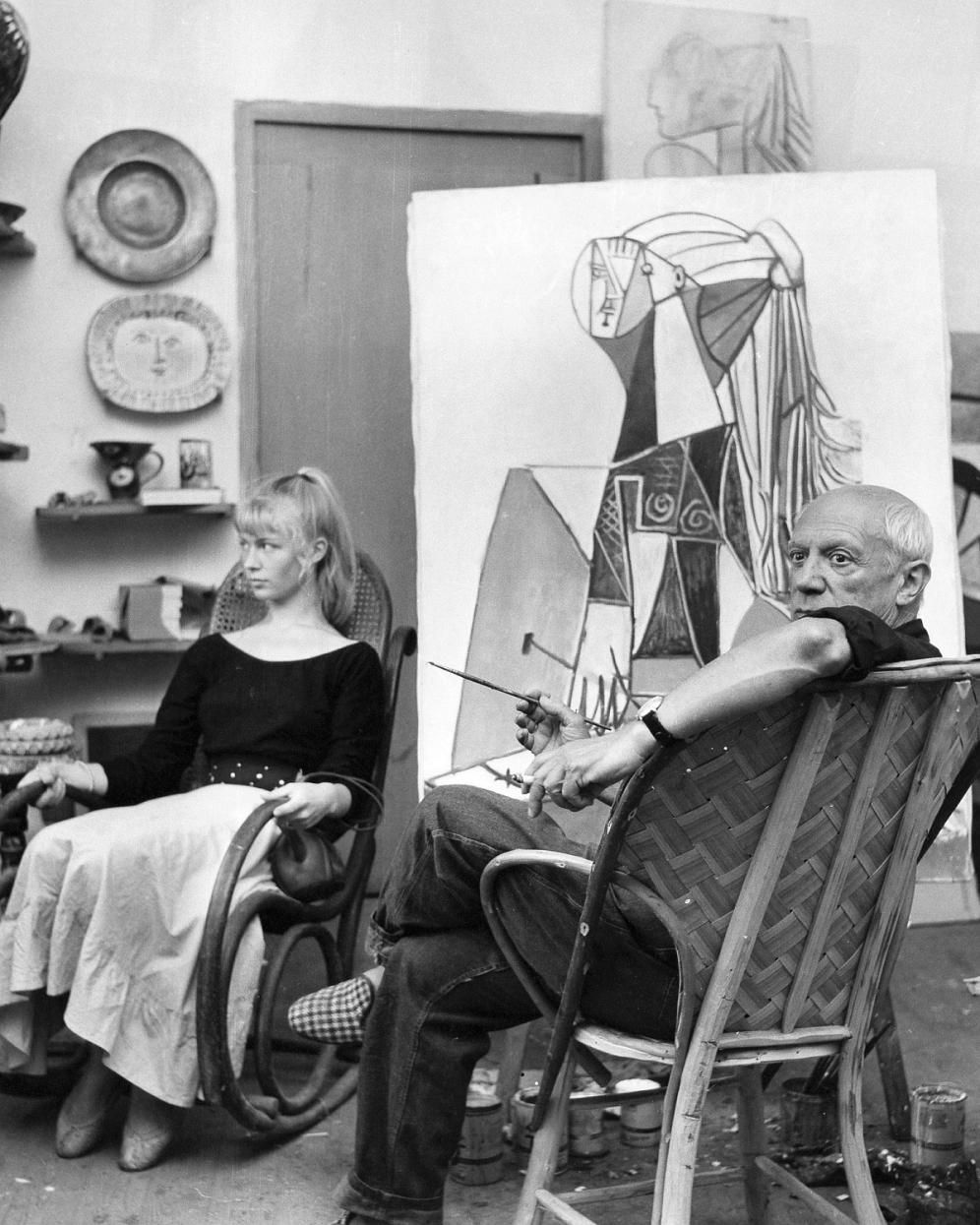 Pablo Picasso And His Model Sylvette David.jpg