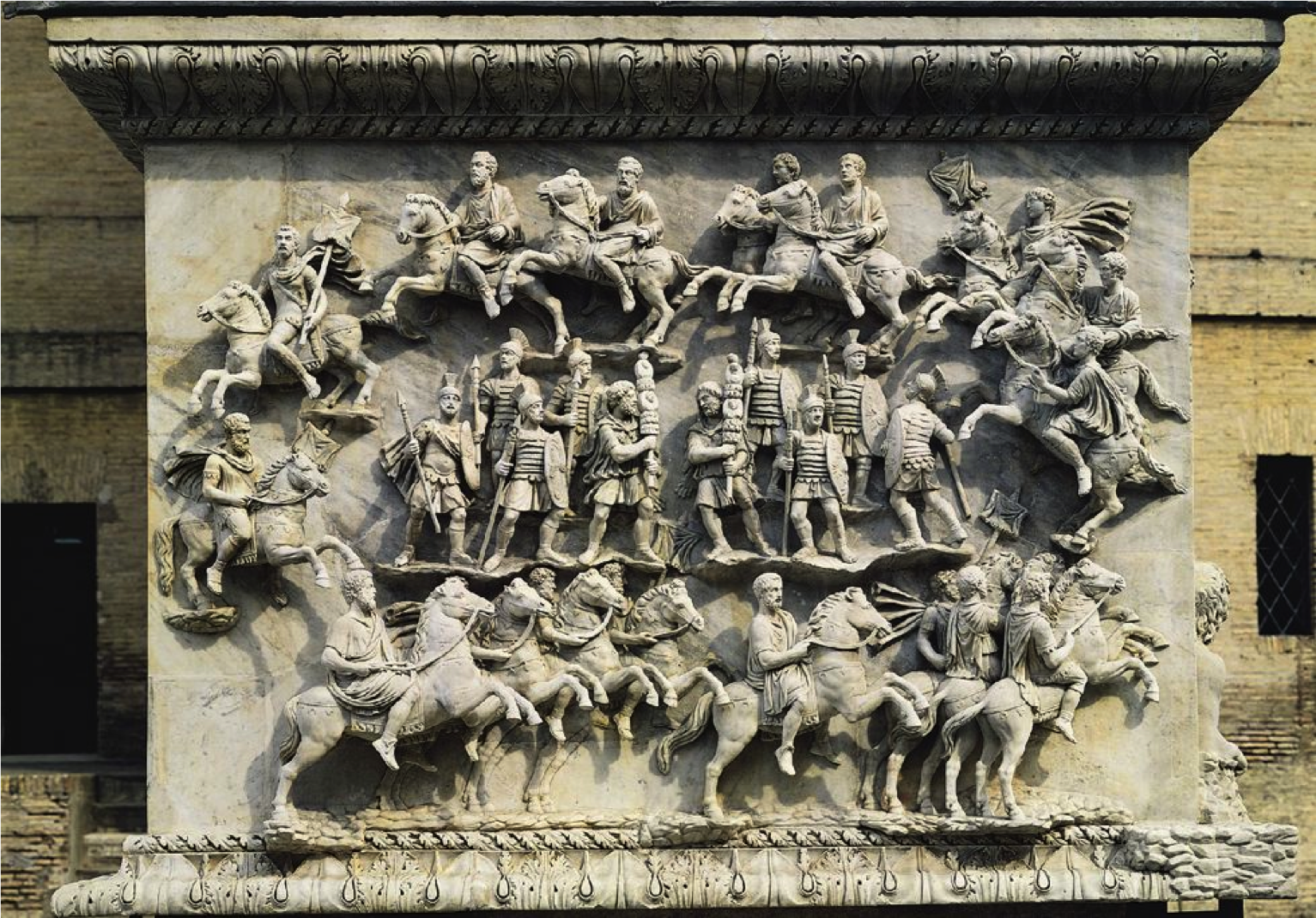 Pedestal of the Column of Antoninus Pius, Rome, Italy, ca. 161 AD.png