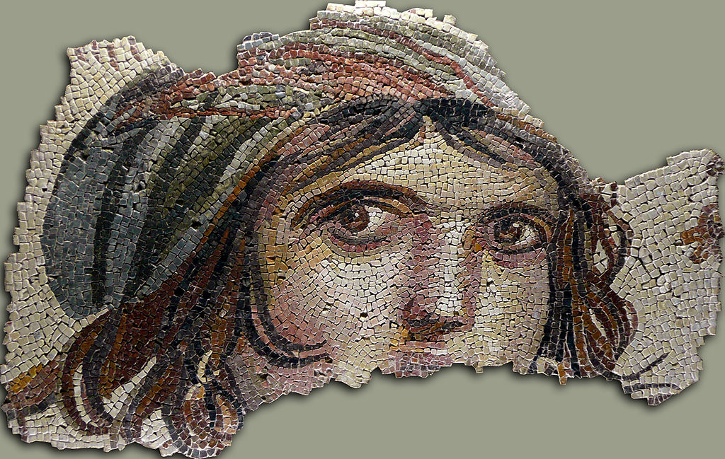 Mosaic, discovered in the ancient city of Zeugma, Turkey, c. 300-200 BC.jpg