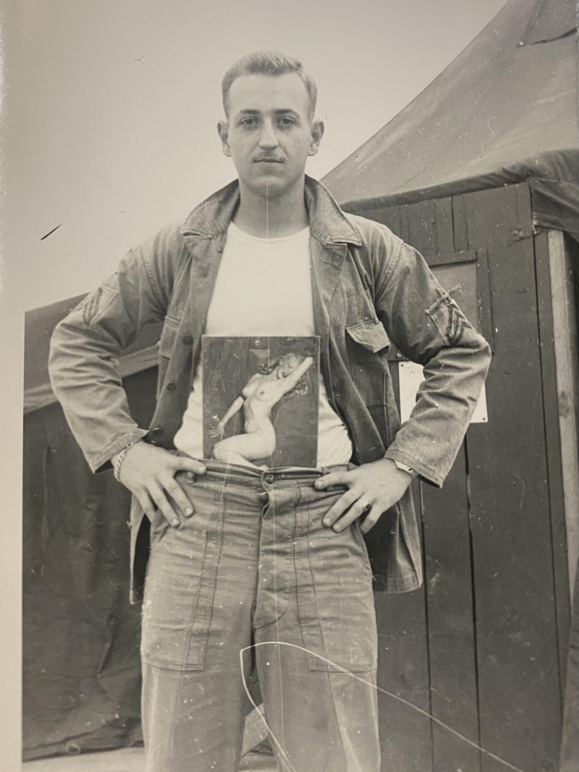 Personality pic of my grandpa during the Korean War (1952).jpg