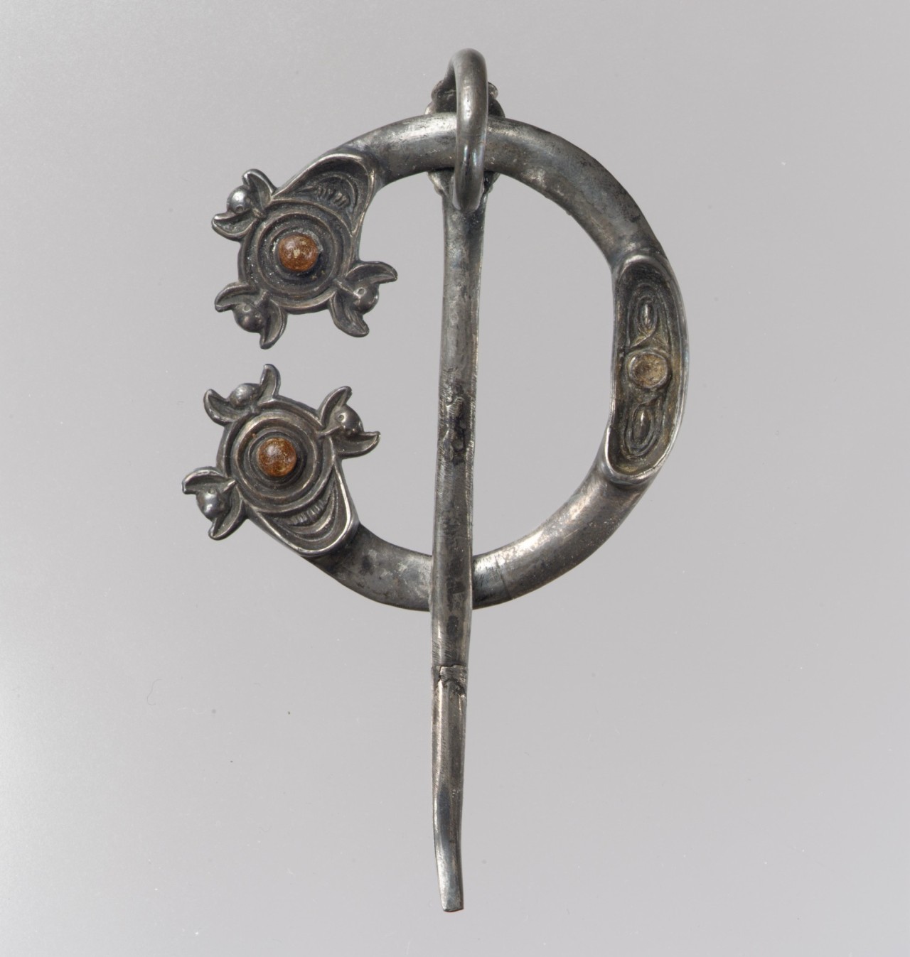 Silver brooch, Pictish Irish, 9th century AD, from The Metropolitan Museum of Art.jpg
