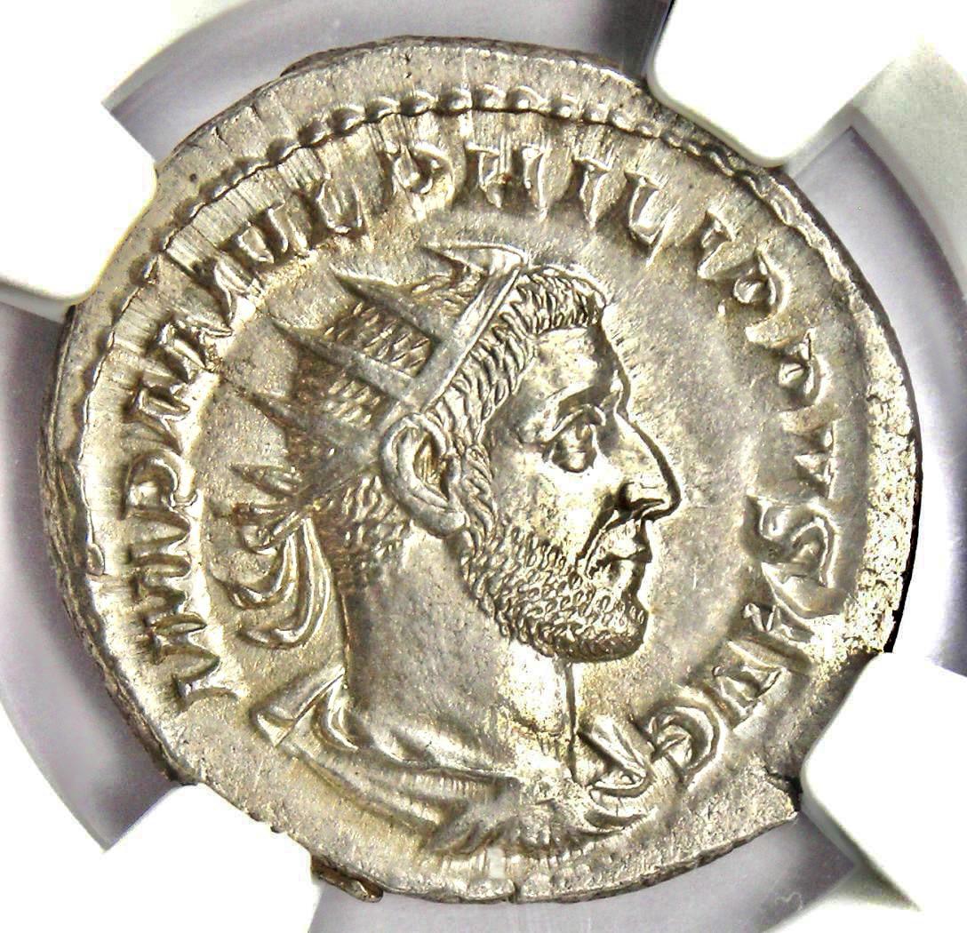 My Roman Silver Antoninianus Of Emperor Philip I (the Arab), Minted Year 244 to 249 AD.jpg