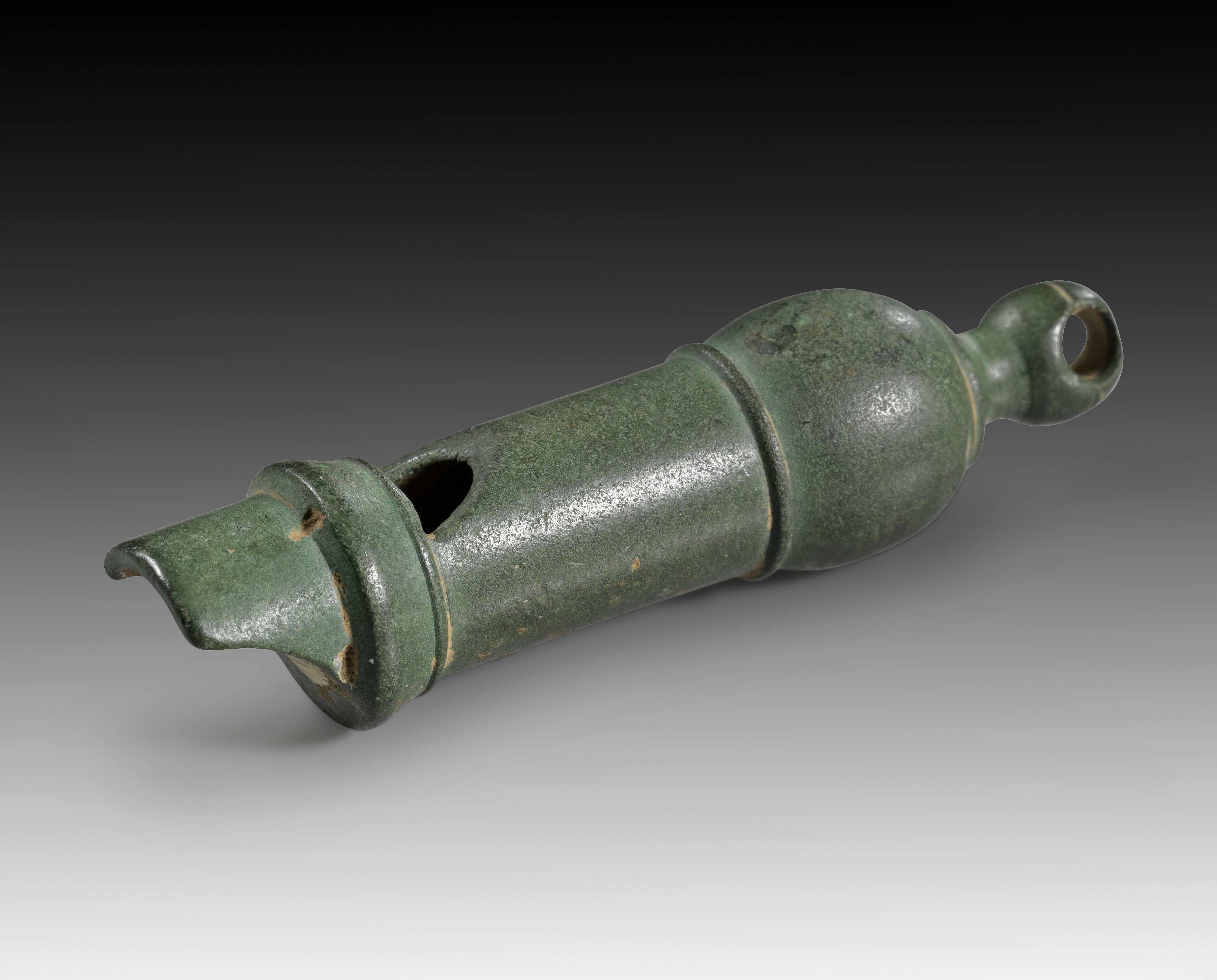 A Roman bronze whistle. 1st-3rd century CE.jpg