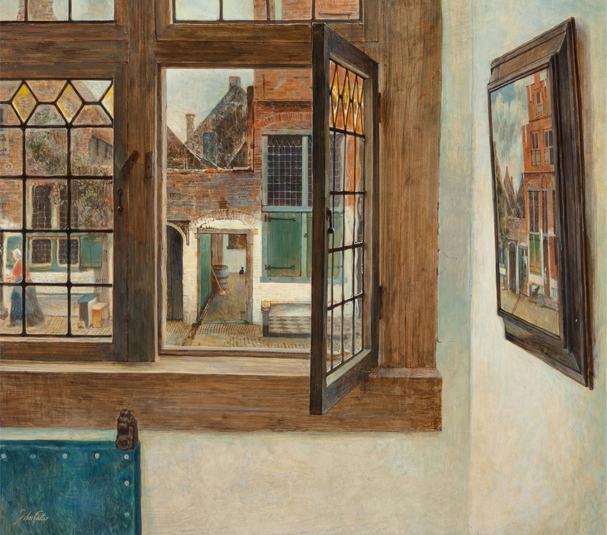 Vermeer's Window, John Philip Falter, n.d..jpg