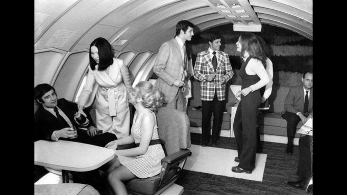 Dance Floor installed on airlines for trans Atlantic flights - 1972.jpg