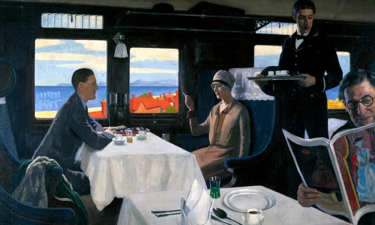 Leonard Campbell Taylor, Restaurant Car (1935).jpg