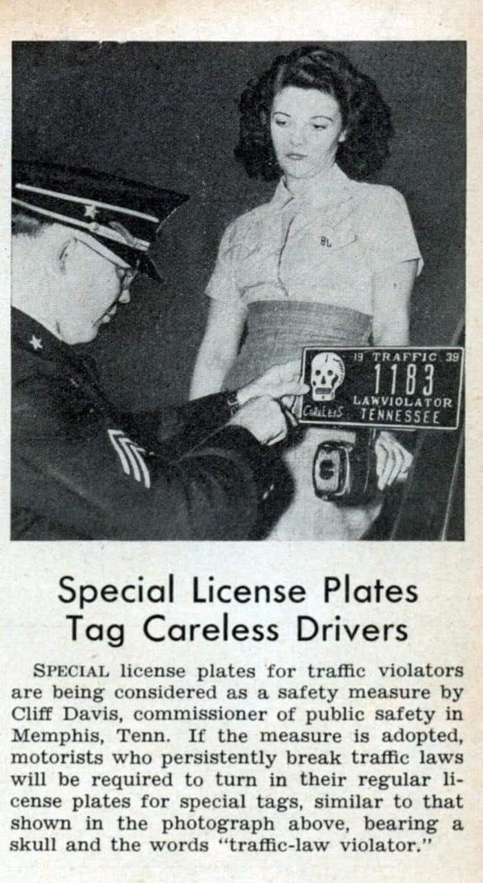 Special license plates for traffic violators are being considered, 1939.jpg