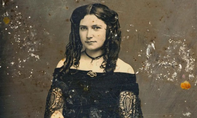Daguerreotype recovered from the wreck of the SS Central America, which sank off the coast of South Carolina in 1857.jpg
